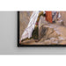 Reproduction of the painting Moses destroying the tablets of the Ten Commandments - James Tissot