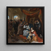 Moisés y la Corona del Faraón - Jan Steen — cuadro enmarcado en la pared