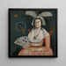 Molly Wales Fobes - Rufus Hathaway — framed artwork on a wall