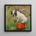 Mi perro - Karl Georg Arsenius — cuadro enmarcado en la pared