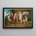 Persée et les nymphes - Monogrammiste A P — framed artwork on a wall