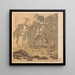 Monsieur Cinq Saules Wuliu Tao Yuanming - Chen Hongshou — wall display of the artwork