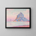Mont Saint-Michel, Atardecer – Paul Signac (1897)