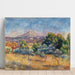 Reproduction of the painting Mountain Sainte-Victoire - Pierre-Auguste Renoir