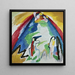 Mountain - Wassily Kandinsky — framed artwork on a wall