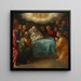 Muerte de la Virgen - Giovanni Francesco Caroto — cuadro enmarcado en la pared