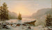 Winter Landscape Painting - Mortimer L. Smith — artwork view
