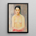Nu - Moïse Kisling — cuadro enmarcado en la pared