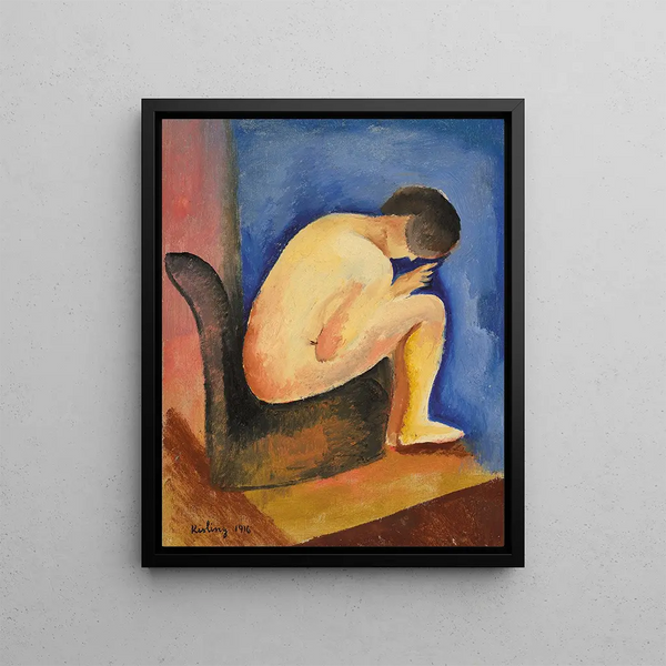 Mose Kisling - Nu assis.webp