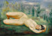 Nu en la hierba - Moïse Kisling — vista de la obra