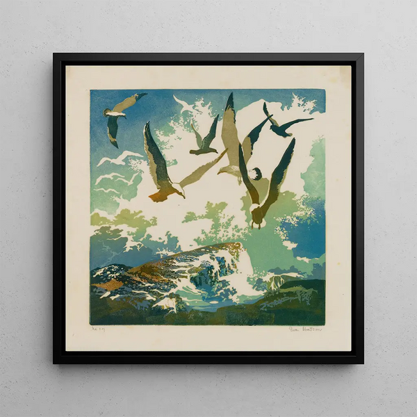 Mouettes et embruns - Eva Auld Watson