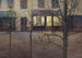 At the café, morning in Paris - Märtha Tynell — artwork view