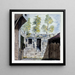 Wall of the enceinte of Philip Augustus - Alfred Bonnardot — framed artwork on a wall
