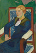 Retrato de Varvara Klimovich Toper - Nadezhda Lermontova — vista de la obra