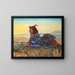 Sphinx - Nadezhda Lermontova — framed artwork on a wall
