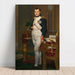 Reproduction of the painting Napoleon in his study by Jacques-Louis David