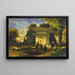 A Turkish fountain - Narcisse Virgile Diaz de la Peña — framed artwork on a wall