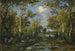 Clairière dans la forêt de Fontainebleau - Narcisse Virgile Diaz de la Peña — artwork view