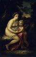Educación de Cupido - Narcisse Virgile Diaz de la Peña — vista de la obra