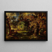 Forest of Fontainebleau - Narcisse Virgile Diaz de la Peña — framed artwork on a wall