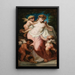 L'Amour et la richesse - Narcisse Virgile Diaz de la Peña — framed artwork on a wall