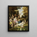 La Fête des Amours - Narcisse Virgile Diaz de la Peña — cuadro enmarcado en la pared