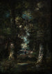 Landscape Path in the Woods - Narcisse Virgile Diaz de la Peña — artwork view