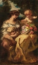 The Bouquet or Full of Flowers and Love - Narcisse Virgile Diaz de la Peña — artwork view