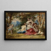 Les Hamadryades - Narcisse Virgile Diaz de la Peña — framed artwork on a wall