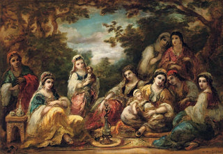 NarcisseVirgile Diaz de La Pea - Oriental ladies at leisure.webp