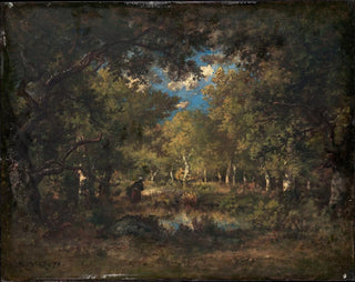 NarcisseVirgile Diaz de La Pea - The Forest of Fontainebleau.webp