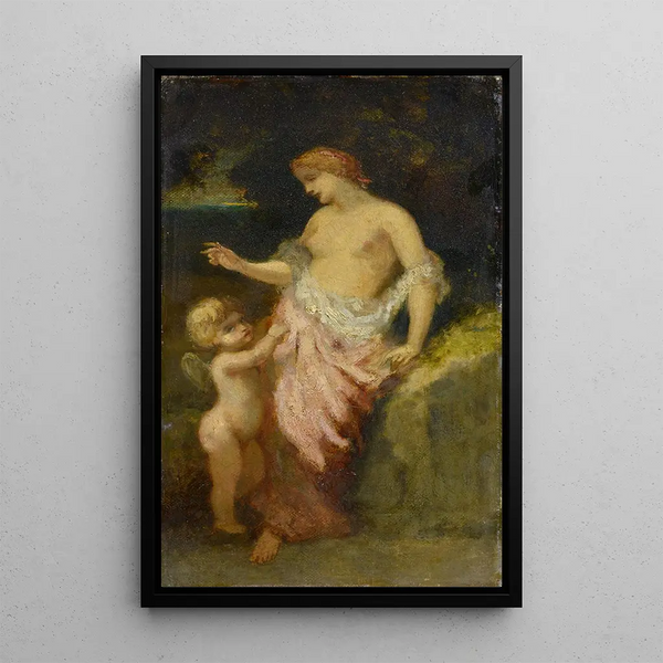 NarcisseVirgile Diaz de La Pea - Venus And Cupid.webp