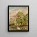View of a Clearing - Narcisse Virgile Diaz de la Peña — framed artwork on a wall