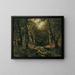 Interior Forest - Narcisse Virgile Diaz de la Peña — framed artwork on a wall