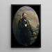 Retrato de Ren Moretus - Narcisse Alexis Joseph Léopold Baudin — cuadro enmarcado en la pared