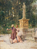 Flirter dans le jardin - Natale Attanasio — vista de la obra