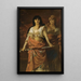 Judith - Nathaniel Sichel — cuadro enmarcado en la pared