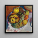 Still life Three bunches of grapes - Pierre Bonnard — framed artwork on a wall