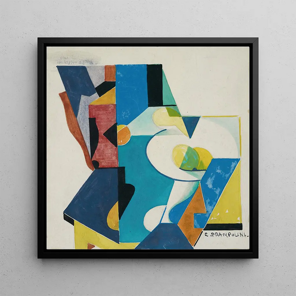 Cuadro Naturaleza muerta abstracta - Enrico Prampolini | Impresión artística
