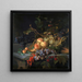 Nature morte avec des fruits - Jacob van Walscapelle — cuadro enmarcado en la pared