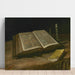 Reproducción del cuadro Naturaleza muerta con la Biblia - Vincent van Gogh