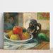 Reproducción del cuadro naturaleza muerta con manzanas, una pera y una jarra retrato en cerámica - Paul Gauguin