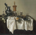 Naturaleza muerta con pastel de carne - Willem Claesz Heda — vista de la obra
