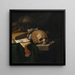 Nature morte vanitas - Pieter Van Der Willigen — cuadro enmarcado en la pared