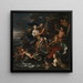 Le viol de Proserpine - Napolitan School — framed artwork on a wall