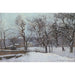 Reproduction of the painting Snow in Louveciennes - Camille Pissarro