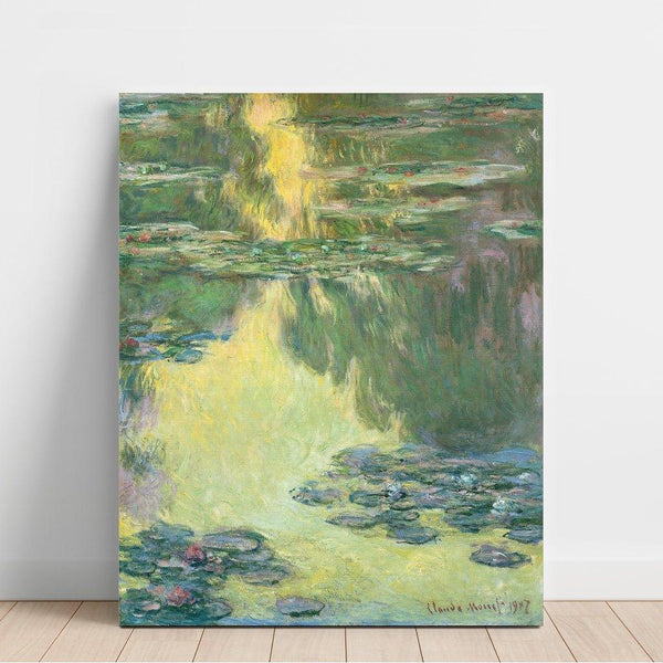 Reproduction of the painting Water Lilies (1907) - Claude Monet