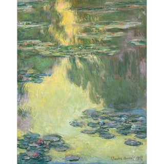 Nénuphars 1907 - Claude Monet | Reproduction Tableau Décoration murale affiche copie