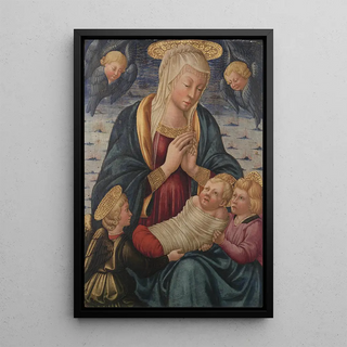 Neri di Bicci - Virgin and Child with Angels.webp