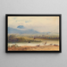Patos aterrizando en un río - Newton Limbird Smith Fielding — cuadro enmarcado en la pared